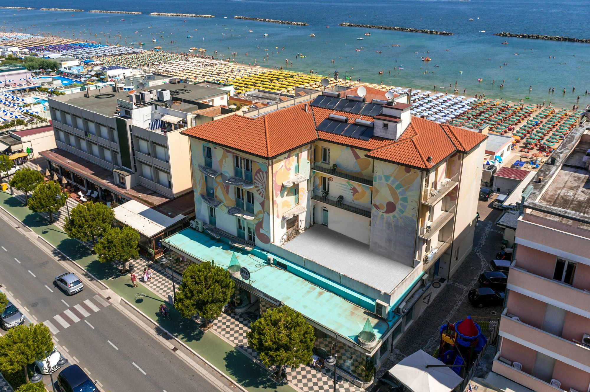 Hotel Stella Maris Cesenatico Esterno foto